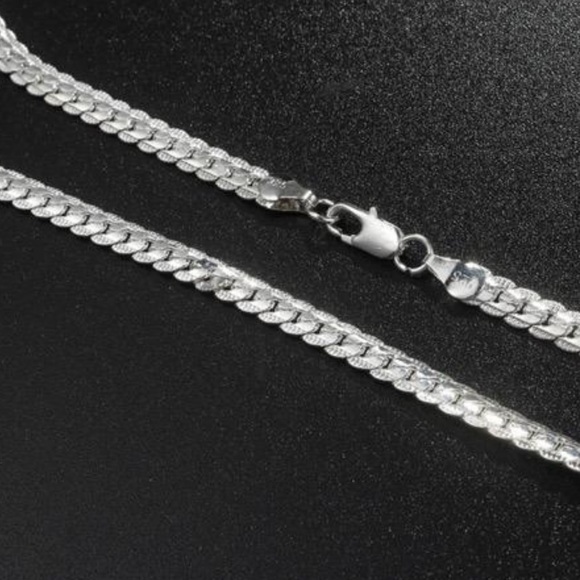 “18” NEW 925 STERLING SILVER SNAKE CHAIN NECKLACE, NICE NECKLACE, CUTE NECKLACE - Picture 5 of 5
